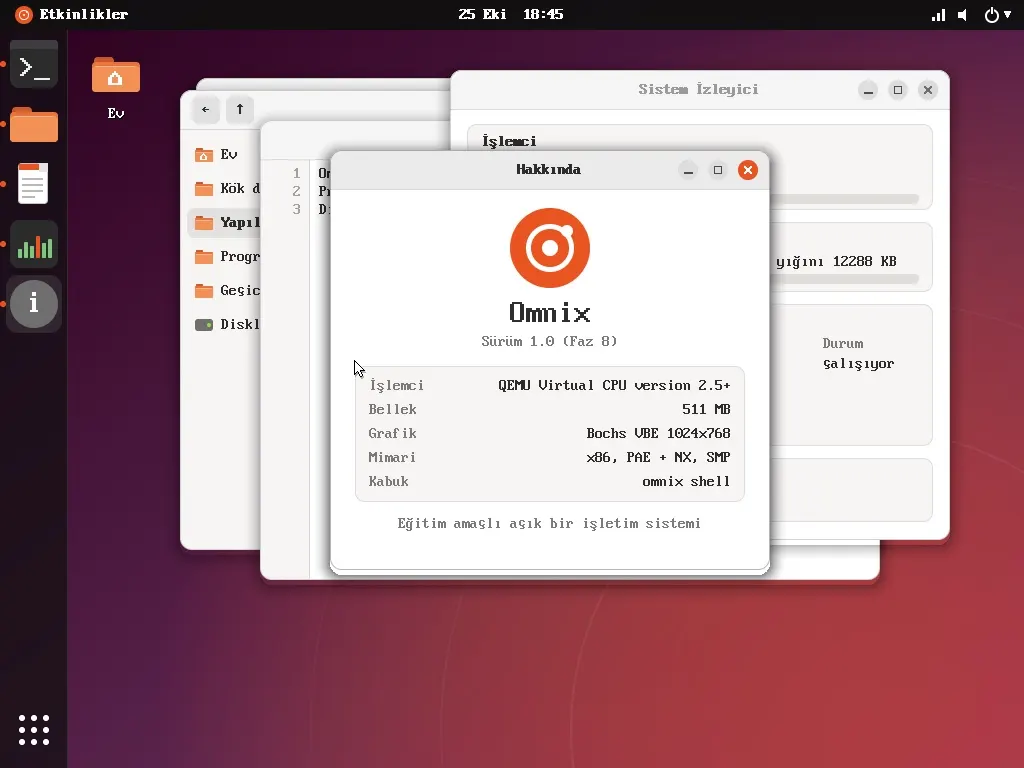 Omnix: Ein von Grund auf geschriebenes Open-Source-Betriebssystem für x86 mit grafischem Desktop